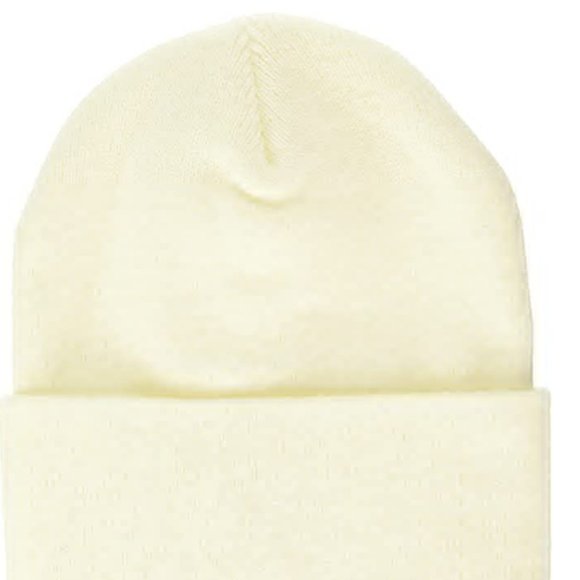 Carhartt Deep Winter White Men's Knit Cufed Beanie - Picture 2 of 4